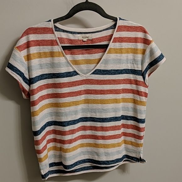 Madewell Small V-Neck Tee - Picture 2 of 3